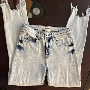 L’Agence Light Blue Distressed Washed Women Jeans size 26